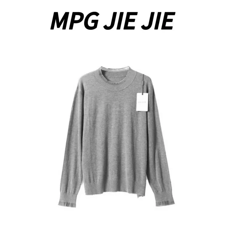 MPG JIEJIE【一往情深】大码早秋中高领针织衫