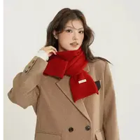 【仇仇推荐】纯色女秋冬季毛线针织保暖韩版百搭时尚清新甜美围脖