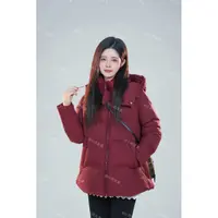 只出不进 女款连帽鹅绒服12-18冬款新款时尚鹅绒服A1608C