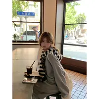 你的鱼 慵懒周末 微胖mm慵懒针织假两件套装  9/24 19:00 新品