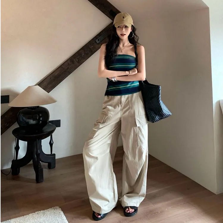 2025夏季新款时尚打底抹胸上衣气质显瘦洋气休闲百搭性感辣妹上衣