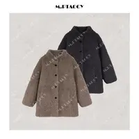 桃桃家-【真的爱你 PLUS版】匠心打造 秋冬中长款羊羔毛外套女1105