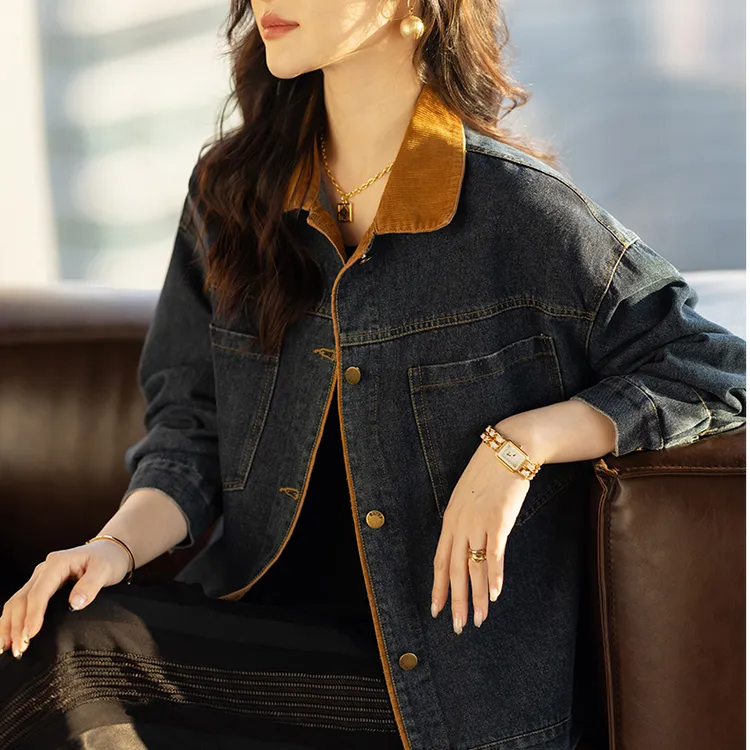 牛仔外套女款春秋春装2025开春超火新款欧货爆款时尚夹克上衣高端