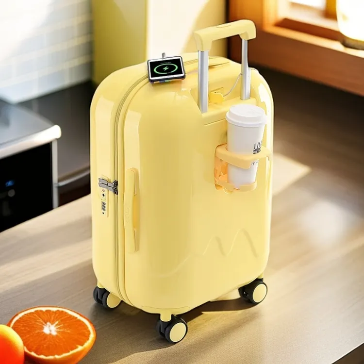 儿童可爱行李箱寸登机箱寸拉杆箱女旅行箱抗摔旅行箱密码皮箱行李