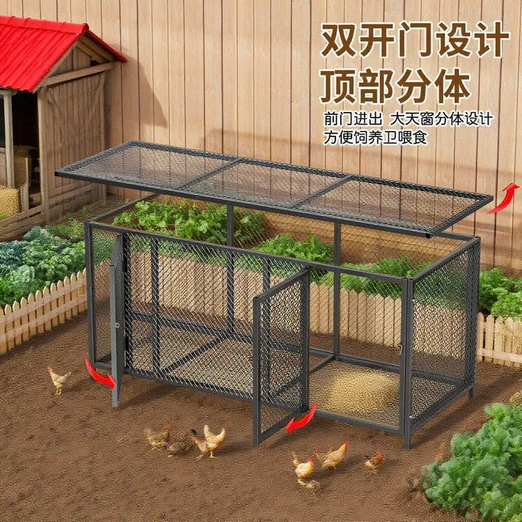 芦丁鸡鸡笼室外家用笼子养殖鸽子兔子笼鸡舍加厚加密防黄鼠狼