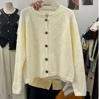 特！门店26&9！休闲风简约长袖圆领女式针织衫 Z00777