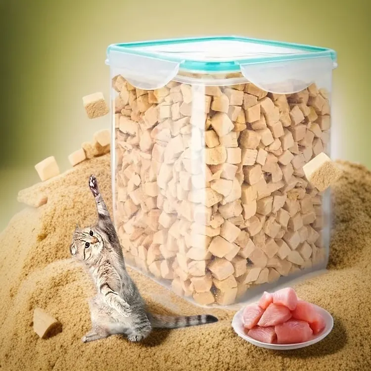 冻干猫零食鸡肉粒宠物鸡胸肉营养增肥发腮狗狗猫粮大礼包猫咪零食