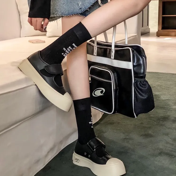 未使用 MARNI 【少女感神鞋】赵露思同款经典款玛丽珍大头鞋女鞋
