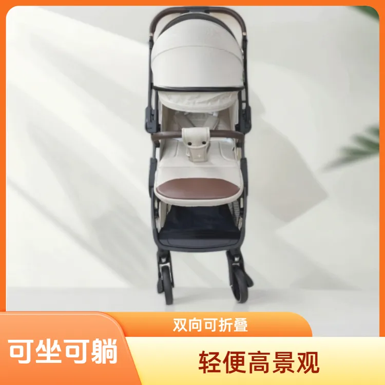 Little Ant可坐可躺高景观双向折叠婴儿推车适合新生儿一车到底！