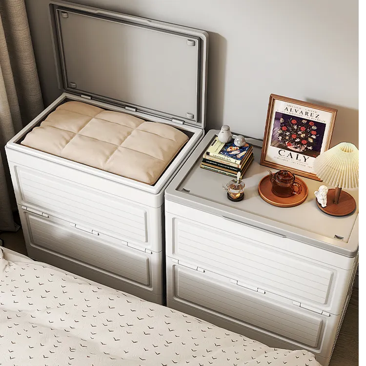 加厚收纳柜储物柜多层衣服收纳箱整理箱2025年新款被子收纳整理箱