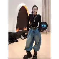 RUYIFASH降落伞牛仔裤