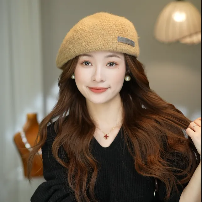 李小玉 2025 新款 “冰岛贝雷” 前进贝雷三帽合一显脸小百搭蓓蕾帽