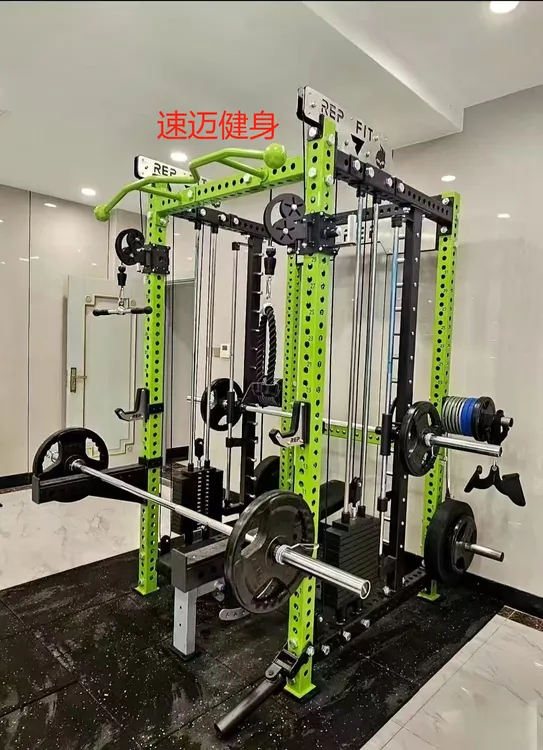 REP综合训练器家用商用多功能全框龙门架深蹲架小飞鸟推架