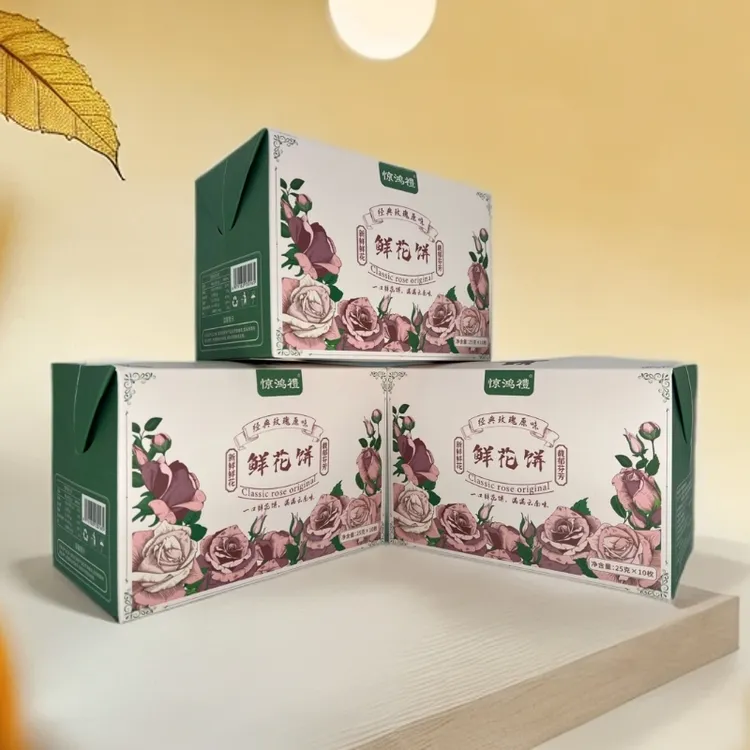 【摩氏臻选X】云南特产传统现做糕点原味玫瑰鲜花饼3盒30枚