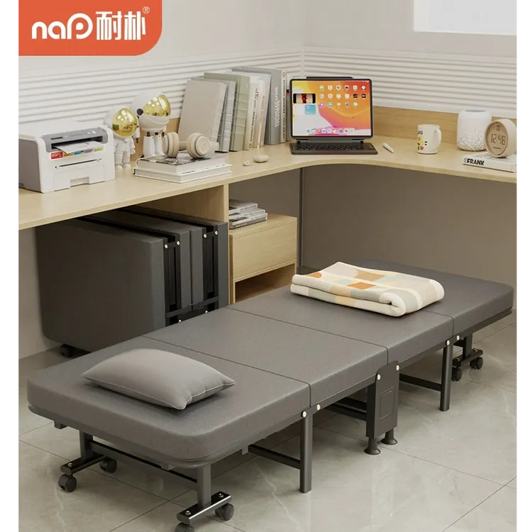 办公室午休折叠床单人家用简易硬板医院陪护行军床折叠床家用