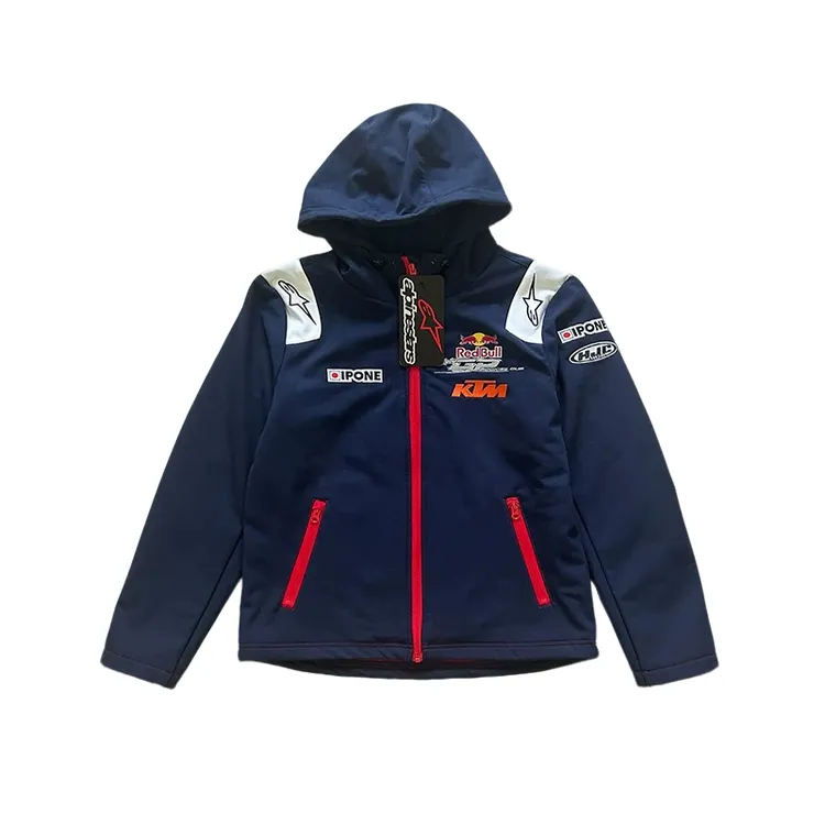 KTM摩托车厂队休闲骑行服MOTOGP红牛新秀杯春秋防风防泼水冲锋衣