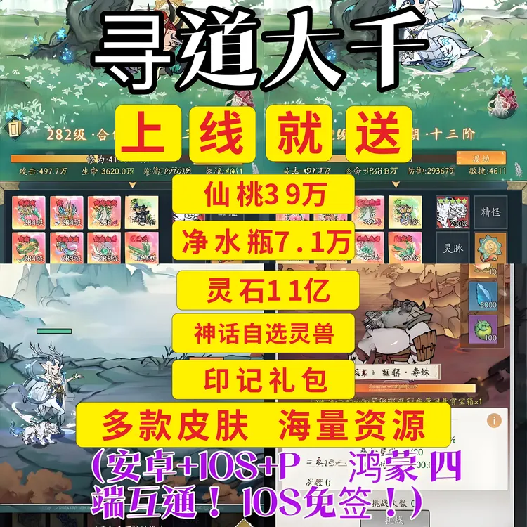 寻道大千资源联网版 安卓苹果通用 一键安装