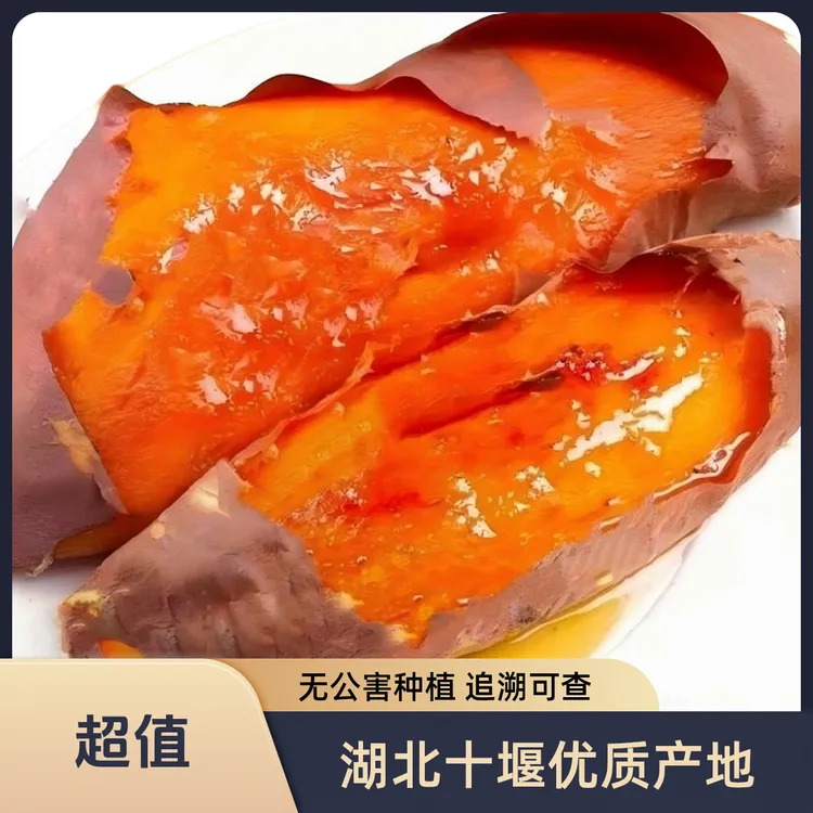 新鲜现挖超甜西瓜红蜜薯烟署25号蜜薯