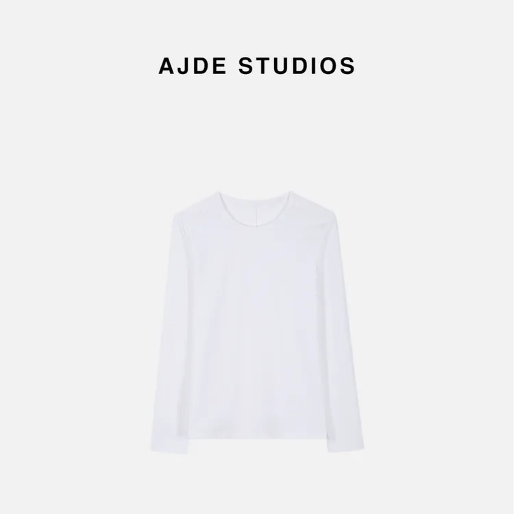 AJDE｜解构直角肩长袖T秋冬穿搭01