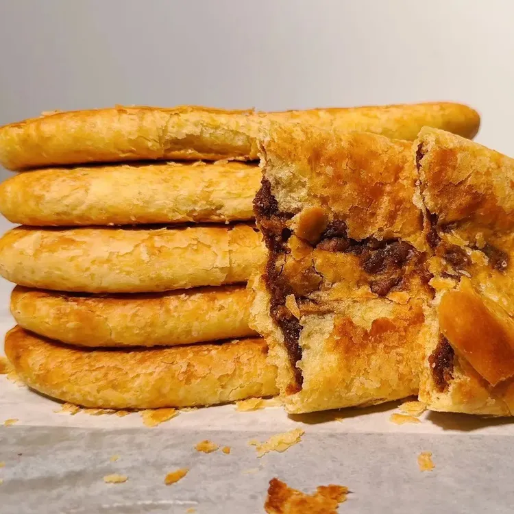 胡麻油原平锅魁山西特产皮酥馅香红糖馅甜口小时候的味道独立包装