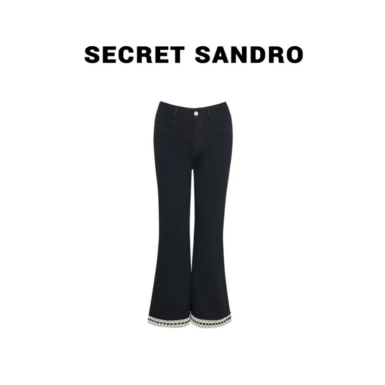  【首尔】Secret Sandro 楚楚 牛仔裤 N65221235C
