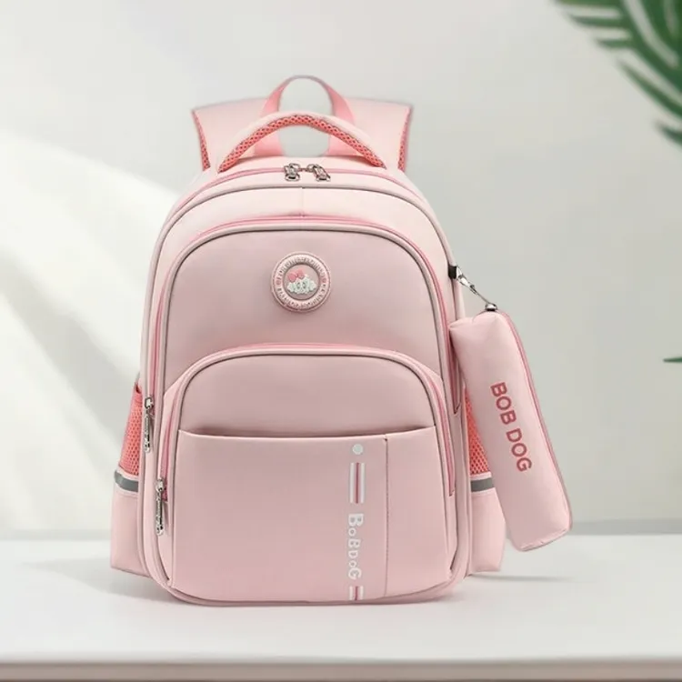 巴布豆小学生专用书包英伦风超轻便男女生123-46年级潮流双肩背包