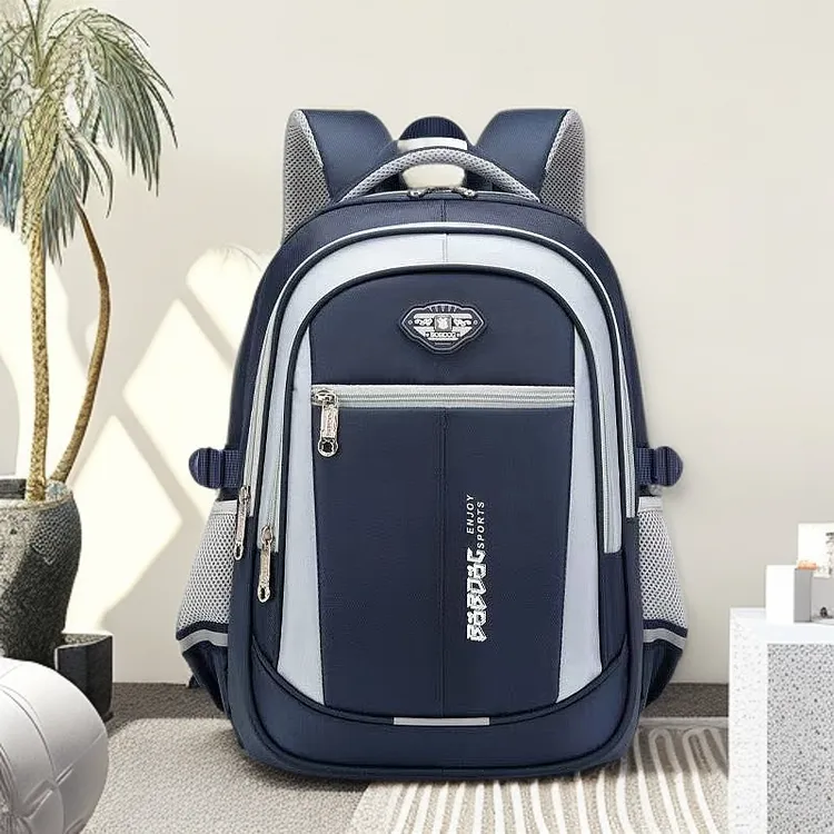 巴布豆儿童减负护脊书包小学生专用男童一二三六年级轻便双肩背包