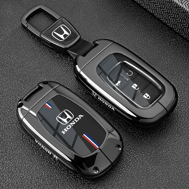 适用本田钥匙套crv十一代雅阁11十代思域hrv皓影型格冠道车包扣壳