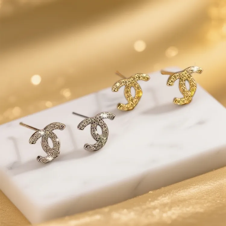 925银耳饰 耳钉女防过敏睡觉不用摘耳环韩版流行轻奢风精致饰品