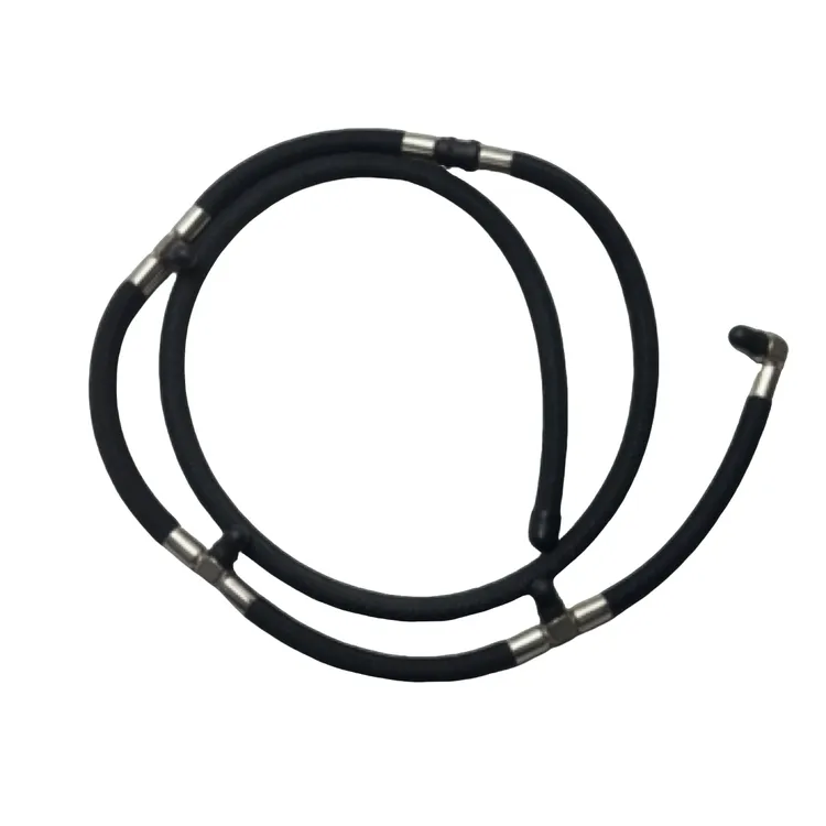 电喷车四缸机通用共轨喷油器回油管总成