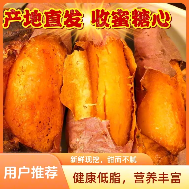 红薯之乡--河北卢龙烟薯25号新鲜糖心蜜薯软糯香甜