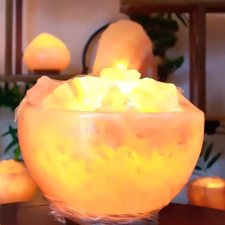 视频同款聚宝盆盐灯