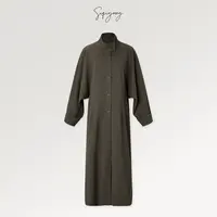 SIQIYOUNG【Maggie精选】贝克街-简约廓形素简主义风衣外套