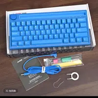 未拆封  黑爵客制化机械键盘双模热插拔蓝牙有线游戏电竞通用键盘