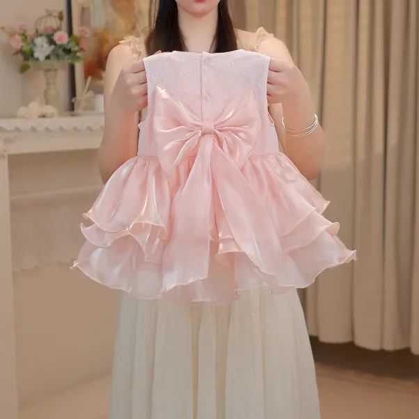 【小蛋糕童品】在逃公主!夏季新款女童公主裙周岁礼服洛丽塔