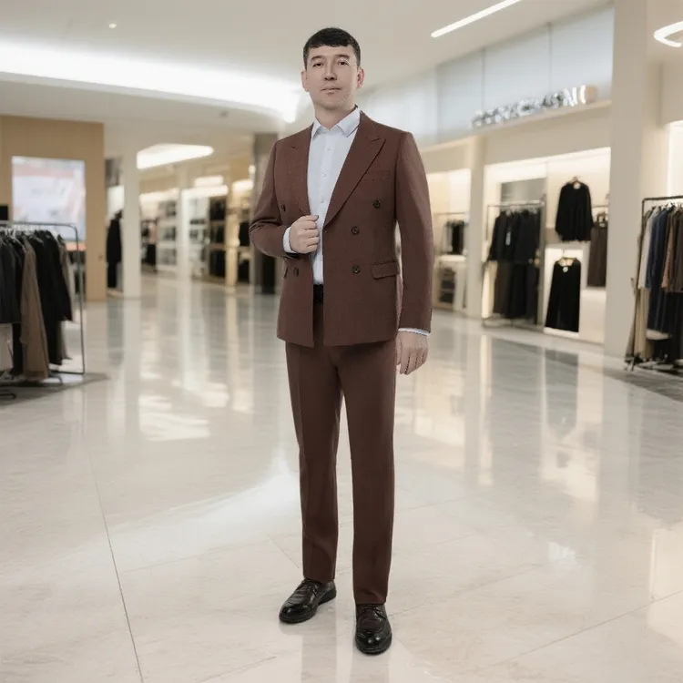 意大利版男士西装男士男装休闲西服修身商务时尚春季简约男式婚礼