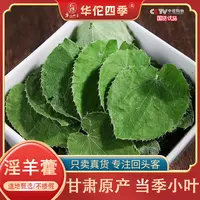 华佗四季淫羊藿 三枝九叶草 甘肃道地人工手选纯叶子 干净无杂