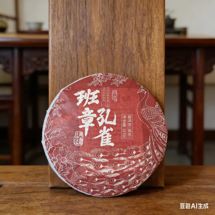 2014年班章古树熟茶孔雀品质高货