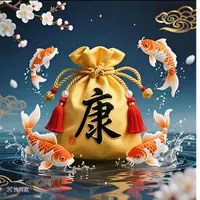 2号老师推荐 康康手绘卡 生肖挂饰