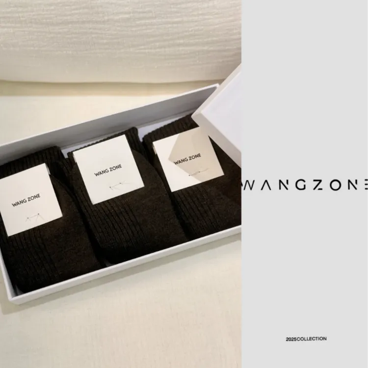 WANG ZONE |  佰搭进店B入羊毛中长堆堆袜