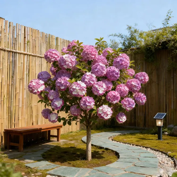 大花花木绣球庭院木本盆栽老桩中华树苗花卉盆栽耐寒耐热绣球树苗