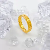 【国潮】足金999 暴富钱币戒指 1.06 13圈口