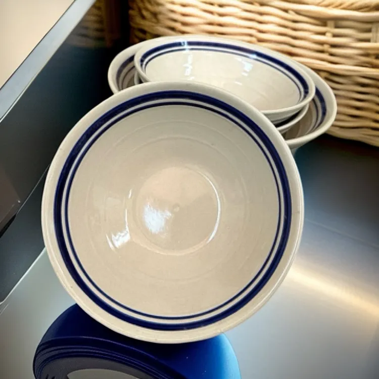 粗瓷耐磨复古斗笠碗扣肉碗小酒碗陶瓷米饭碗