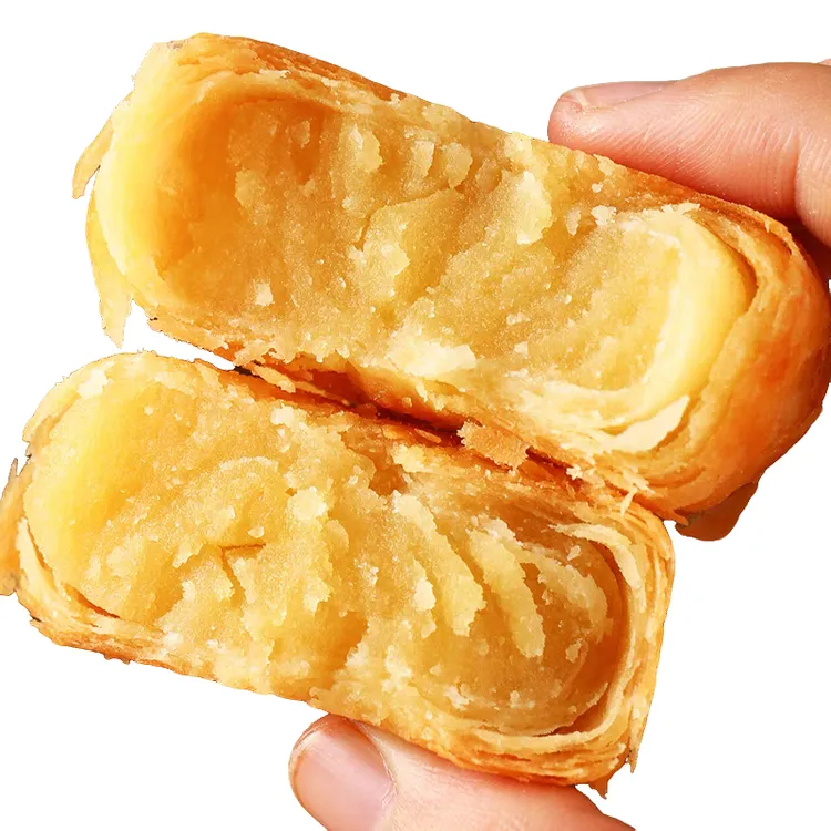 闽南半咸甜绿豆饼营养早餐传统糕点休闲零食福建特产