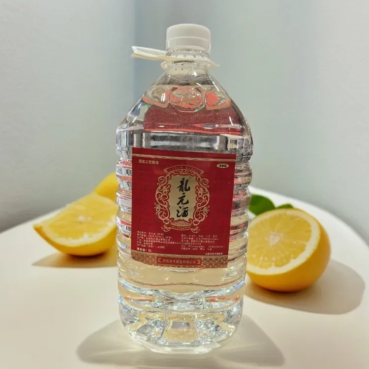 龙亢酒业纯粮食散装白酒5L直发桶装酒52度