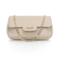 95新 FERRAGAMO/菲拉格慕 菲拉格慕奶茶色单肩包 BJ45