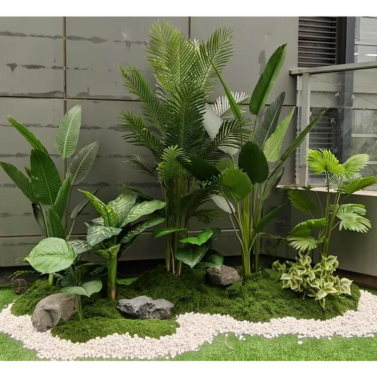 假树室内造景装饰品阳台装饰仿真绿植造景仿真绿植客厅轻奢假绿植