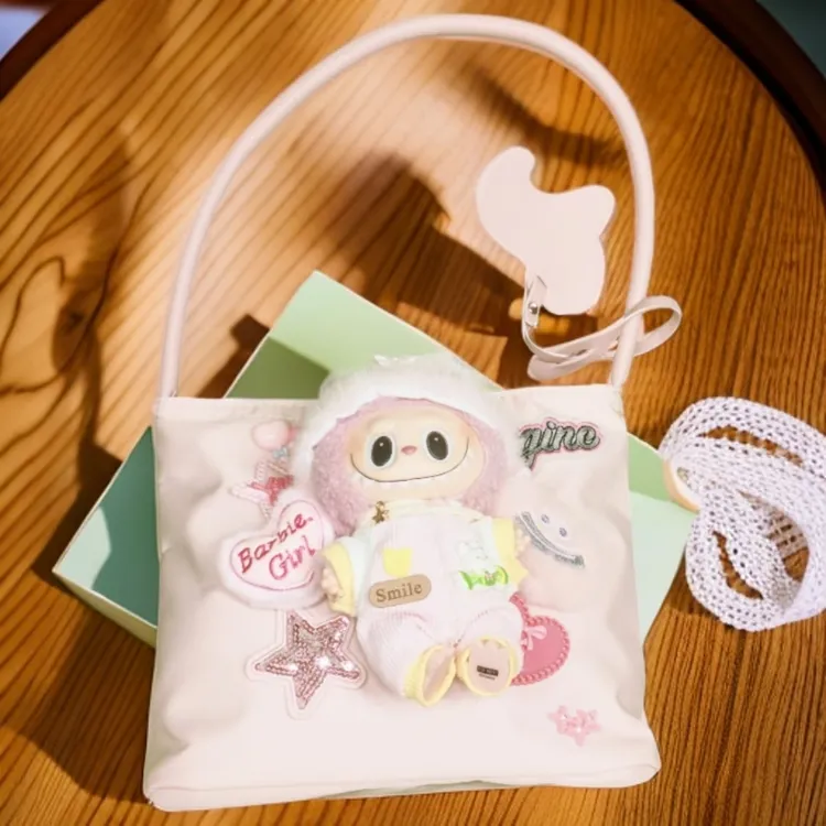 毛绒玩偶装饰女包时尚学生斜挎网红娃包实用又可爱便携小包包单肩