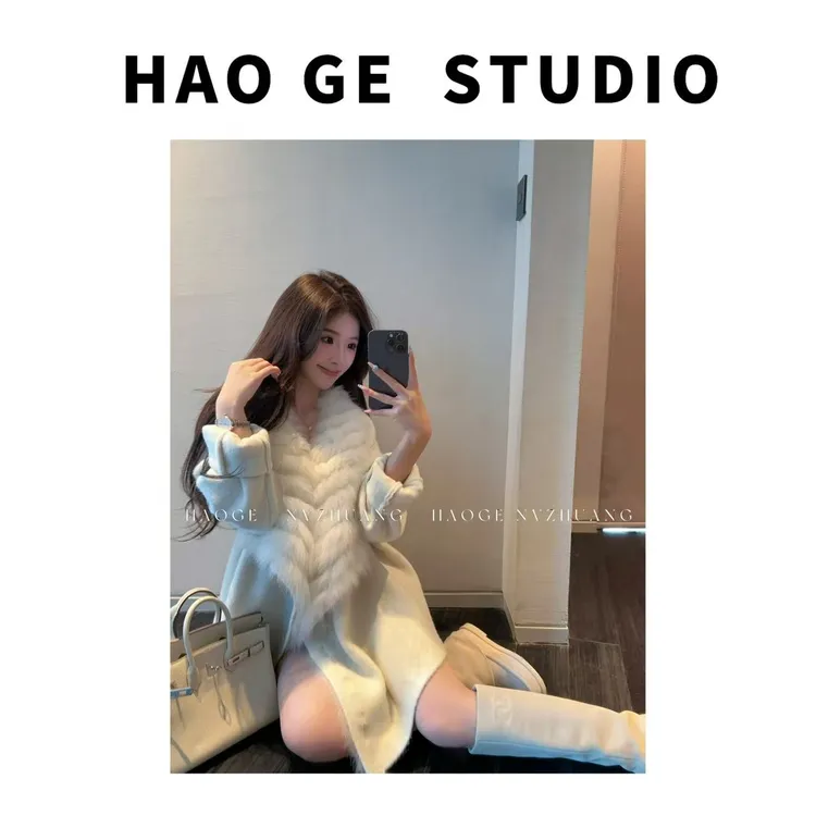 浩哥严选●银珠小姐HGQ5MY3039A毛衣预气质温柔秋冬时尚名媛设计感