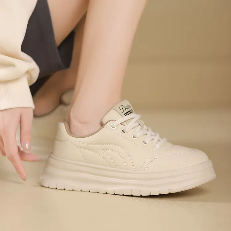 【巨软弹】大东女鞋低帮鞋简约小白鞋2025秋季爆款平底防滑轻奢0307